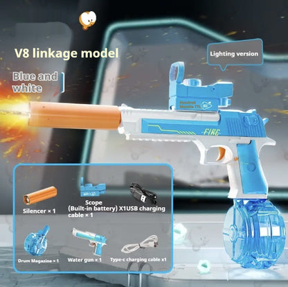 New Fire Light Effect Electric Water Gun - LJ Enterprise