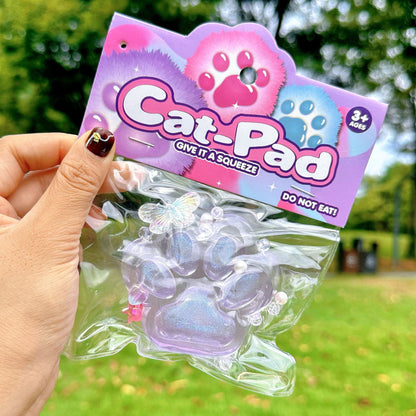 Super Soft Plush Cat's Paw Squeezing Toy Decompression Toy