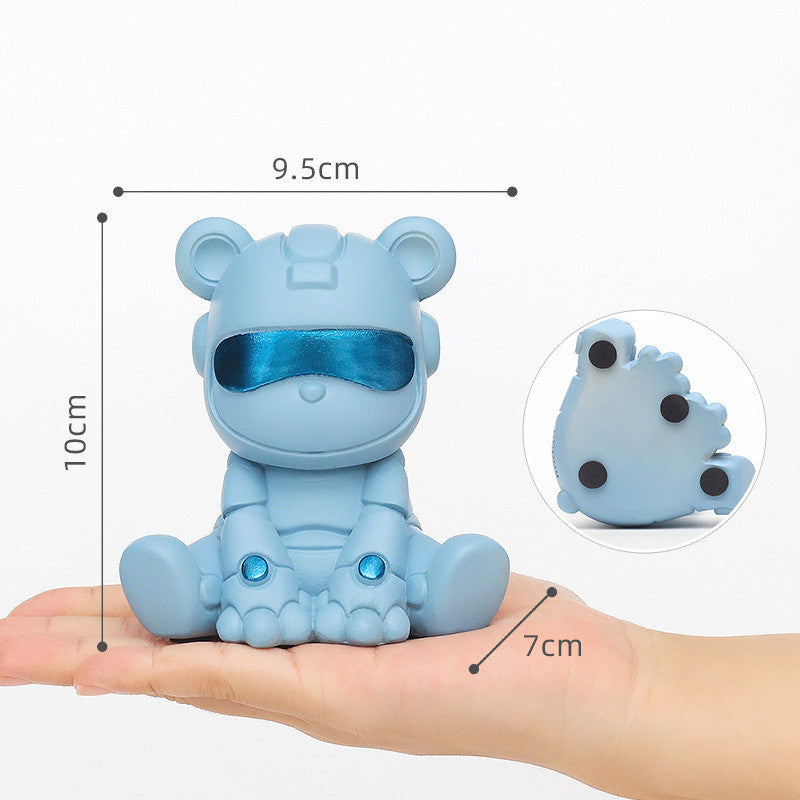 Cartoon Bear Resin Crafts Creative