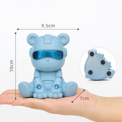 Cartoon Bear Resin Crafts Creative