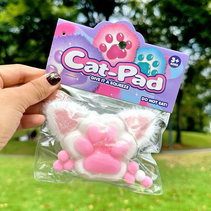 Super Soft Plush Cat's Paw Squeezing Toy Decompression Toy