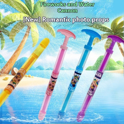 Fireworks Water Gun Children's Toy Pull-out Type - LJ Enterprise