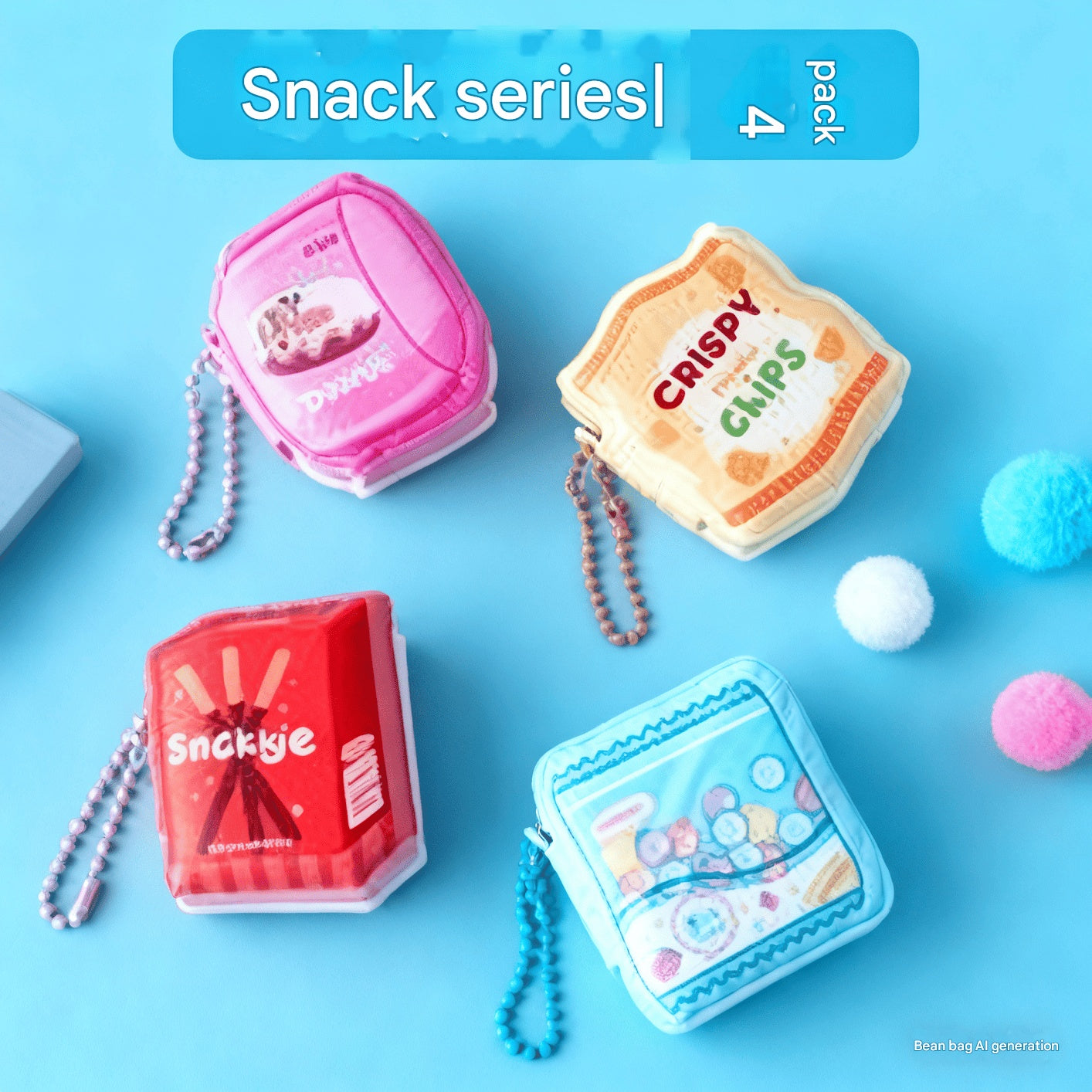 Stress-Relief Mini Sticky Notes Adorable Mini Bean-Shaped Notebook Cute And Super Cute Pocket Memo Pad