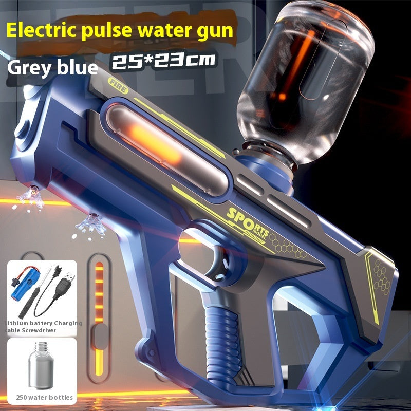 Children's Full-automatic Water-absorbing Electric Water Gun Toy - LJ Enterprise