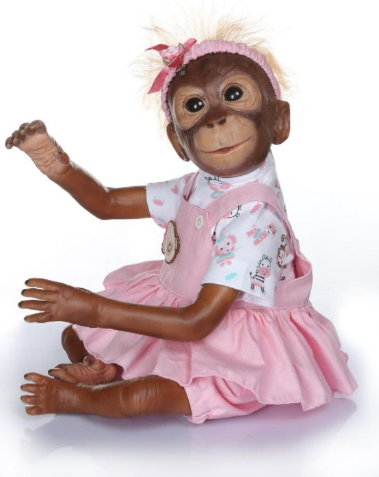Fashion Toys New Cute Twin Monkey Dolls