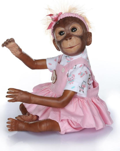 Fashion Toys New Cute Twin Monkey Dolls