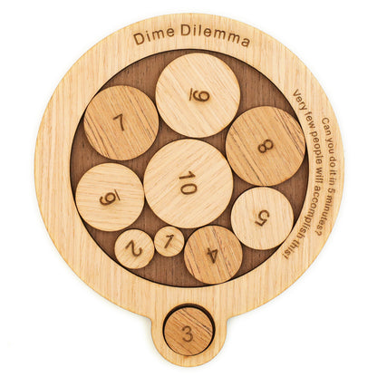 Coin Dilemma Super Difficult Intellectual Puzzle