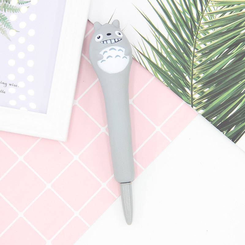 Compatible with Apple , Vent Pen Pressure Pen Creative Cartoon Soft Students Use Pinch Pen Cute Super Cute Gel Pen Decompression Pen
