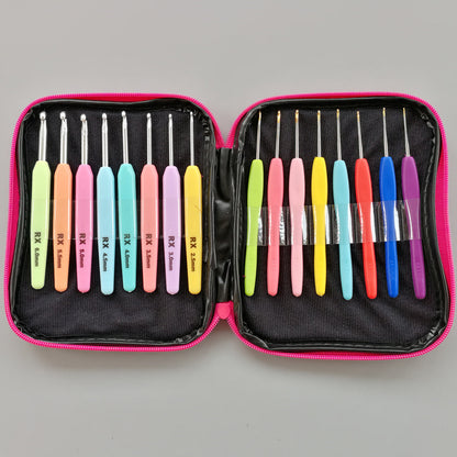 Crochet Tools Soft Plastic Handle Alumina Crochet - LJ Enterprise