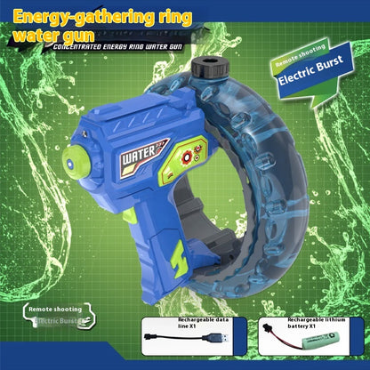 Energy-concentrating Loop Electric Water Gun Toy Summer Water Fight - LJ Enterprise