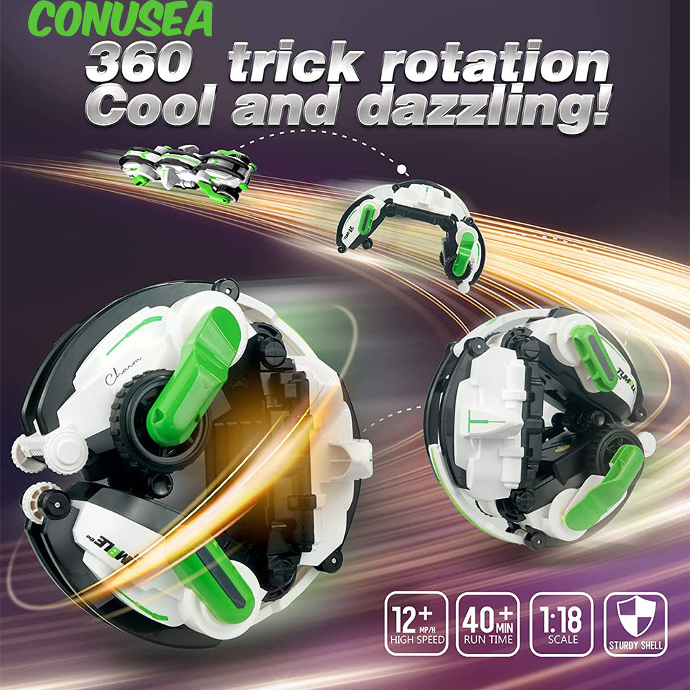 Children's High-speed Rolling Remote Control Car Toy
