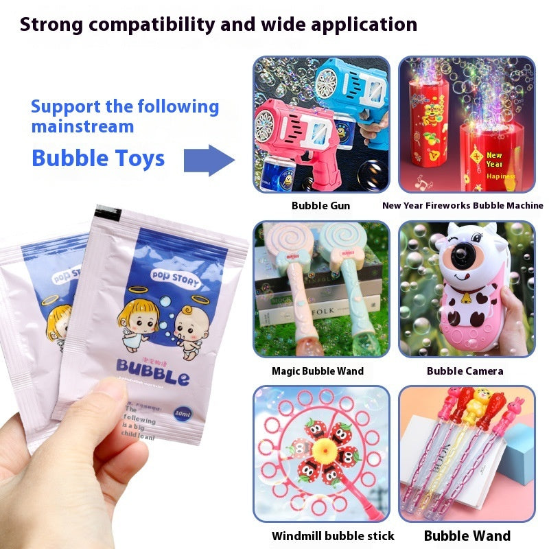 Special For Children's Bubble Liquid Bubble Machine