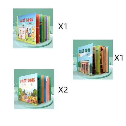 Children's Educational Wooden Books To Read