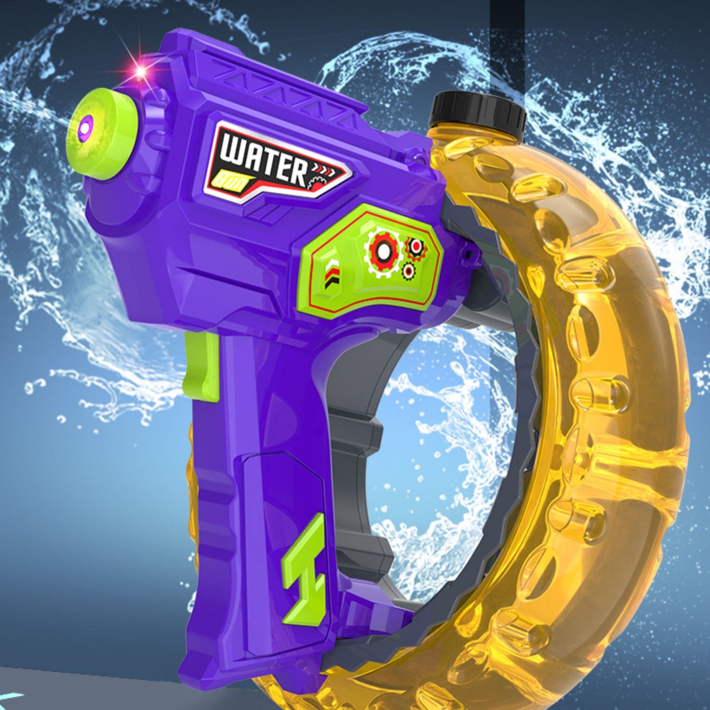 Energy-concentrating Loop Electric Water Gun Toy Summer Water Fight - LJ Enterprise