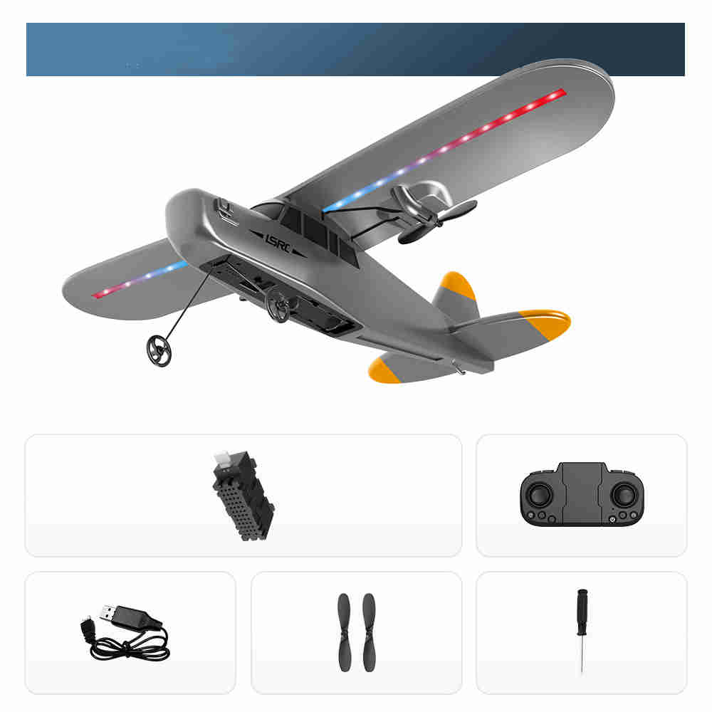Remote Control Fixed Wing Toy Foam Glider Flight Control Electric