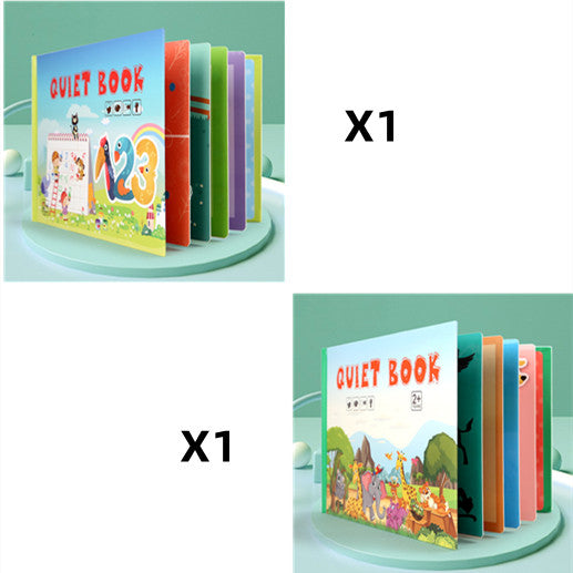 Children's Educational Wooden Books To Read