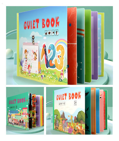 Children's Educational Wooden Books To Read