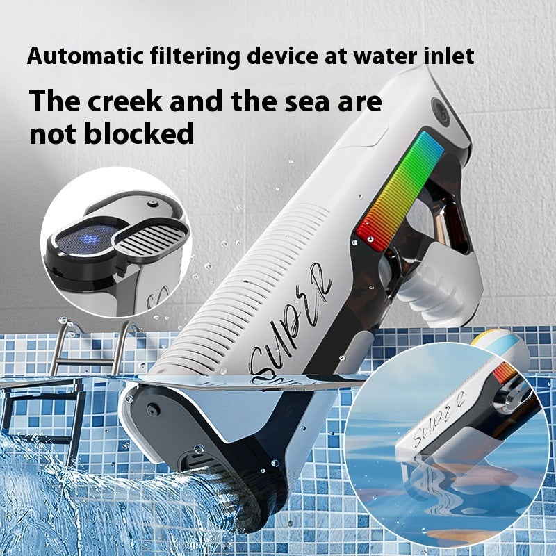 Automatic Feeding Electric Water Gun Children Playing With Water Toys - LJ Enterprise