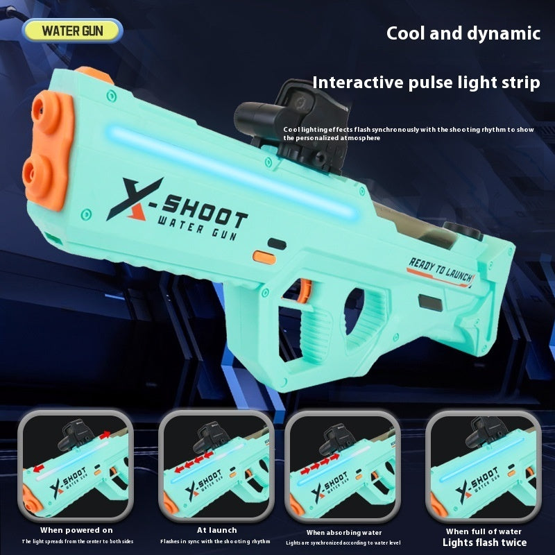 Large Pulse Electric Water Gun With Light - LJ Enterprise