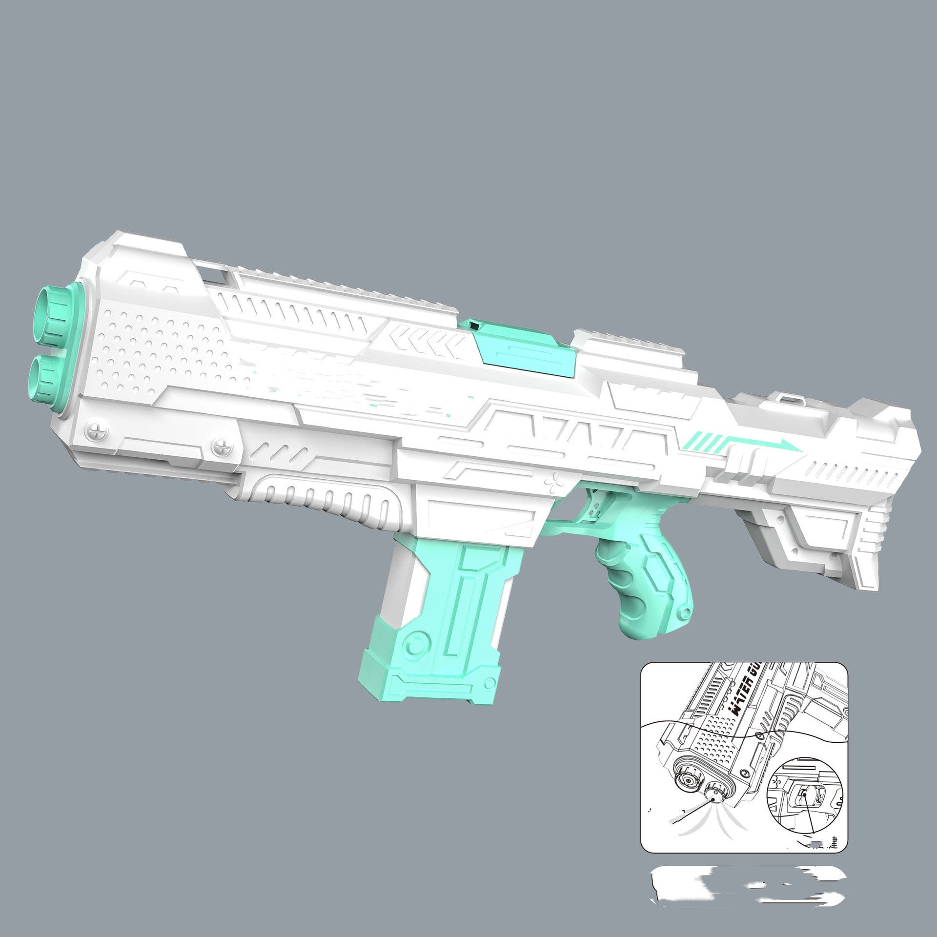 Electric Water Gun High Voltage Continuous Generation With Large Capacity - LJ Enterprise