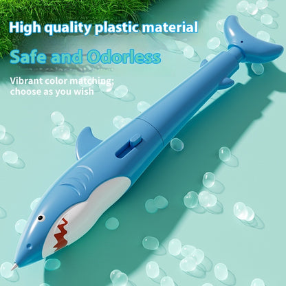 Shark Water Gun Pen Press Water Spray Ballpoint Pen - LJ Enterprise