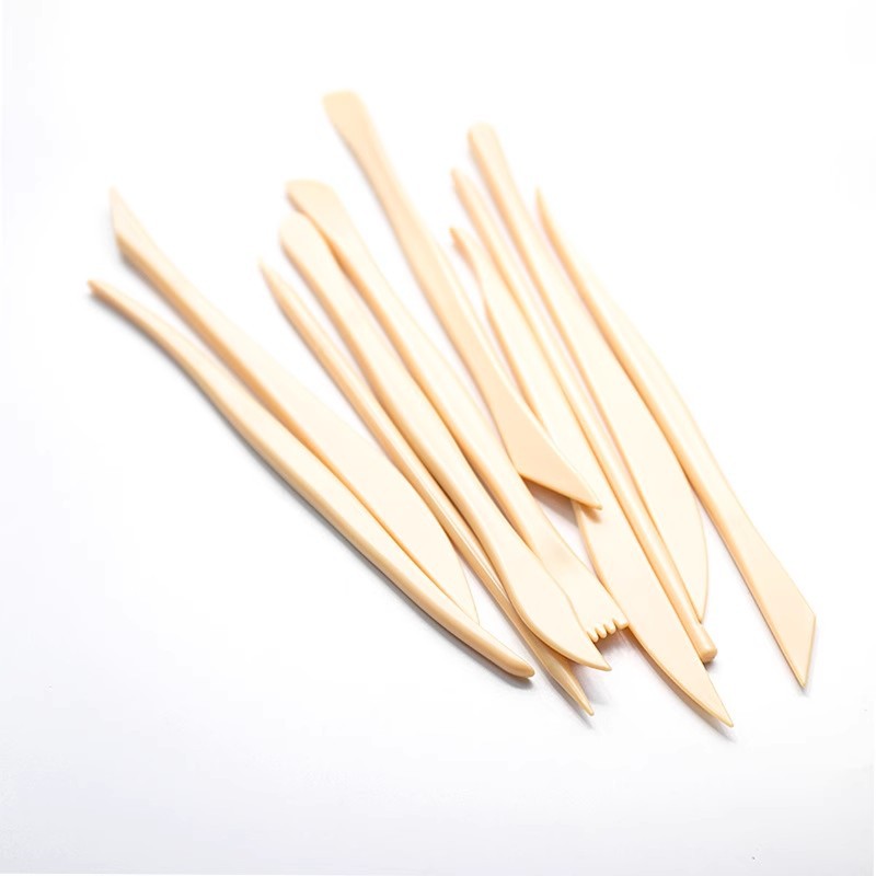 Plastic Clay Tools Suit 10-piece Set Art Supplies - LJ Enterprise