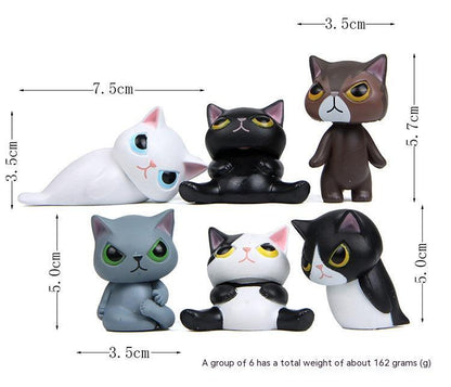 Animals Pretending To Be Cats Head-mounted Dolls