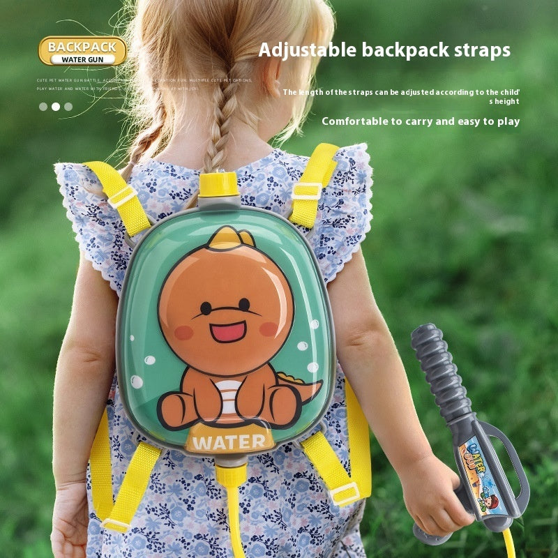 Children's Backpack Water Gun Large Capacity Beach Toys - LJ Enterprise