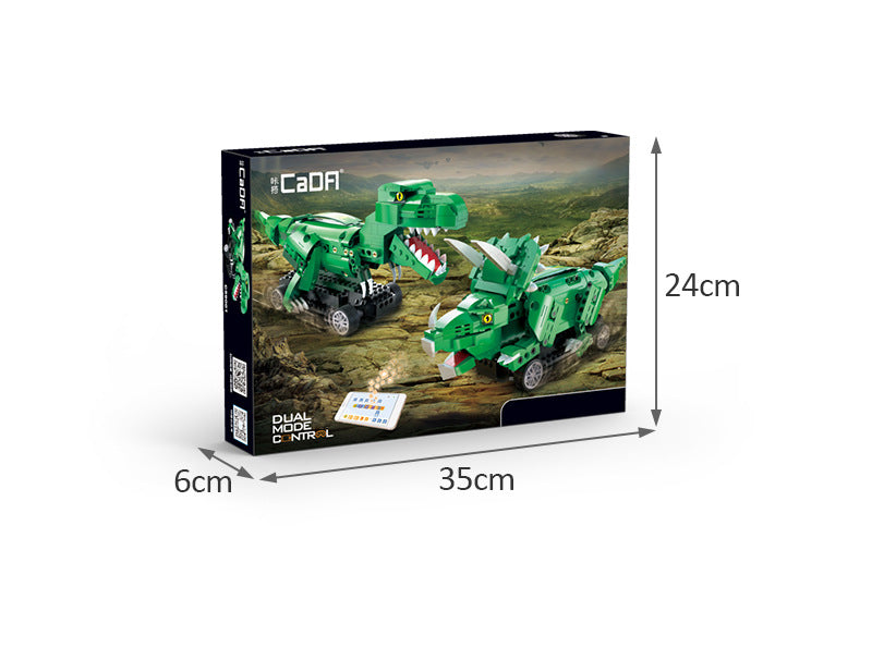 Assembled Building Blocks Programmable Remote Control Toy