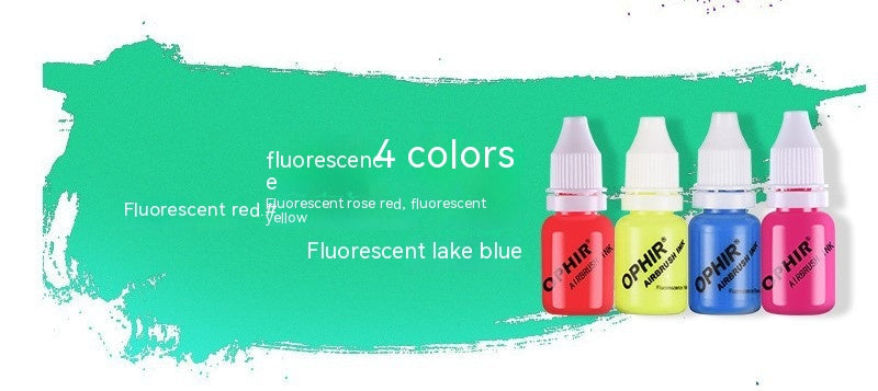 Spray Gun Nail Painting Model Coloring Acrylic Paint Spray Pen Water-based Paint Paint Accessories - LJ Enterprise