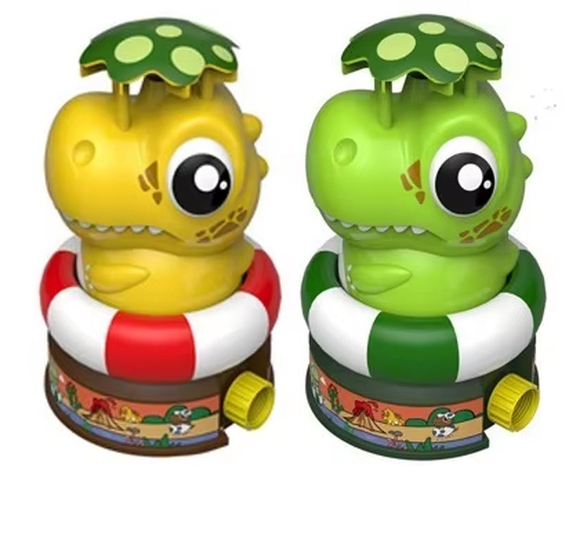 Water Sprinkler for Kids Outdoor Cartoon Cute High Pressure Rotating Sprinkler Rocket Launcher Garden Summer Toys