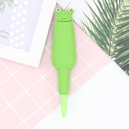 Compatible with Apple , Vent Pen Pressure Pen Creative Cartoon Soft Students Use Pinch Pen Cute Super Cute Gel Pen Decompression Pen