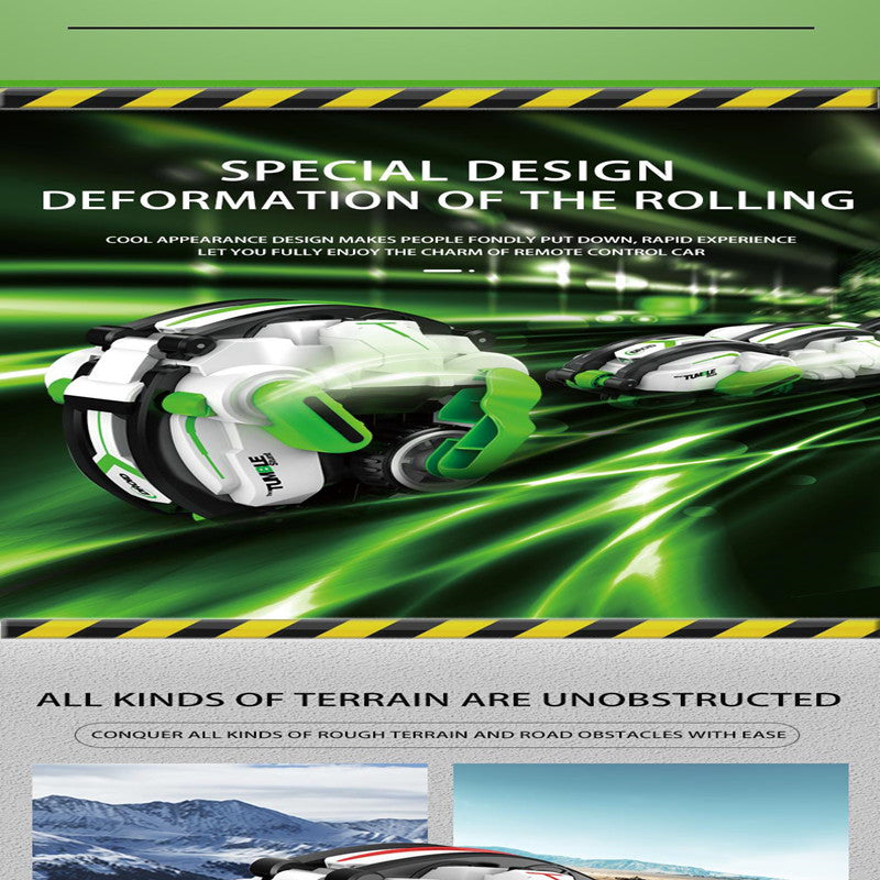 Children's High-speed Rolling Remote Control Car Toy