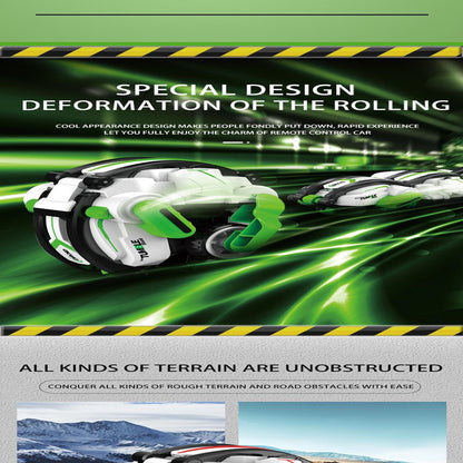 Children's High-speed Rolling Remote Control Car Toy