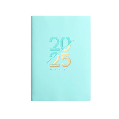Soft Leather A5 Daily Plan Schedule Book