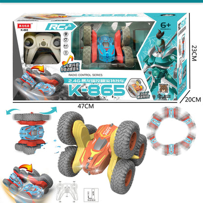 Children's Remote Control Dumper Stunt Car Toy