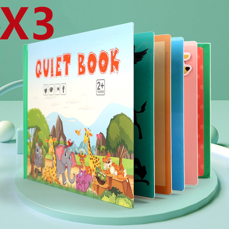 Children's Educational Wooden Books To Read