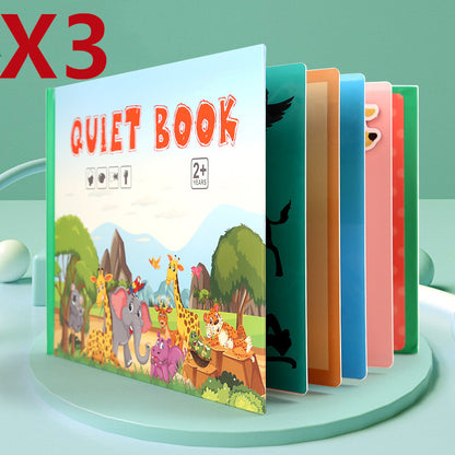 Children's Educational Wooden Books To Read