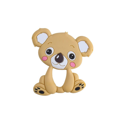 Creative DIY Baby Products Koala Panda Rabbit Silicone Toy Teether