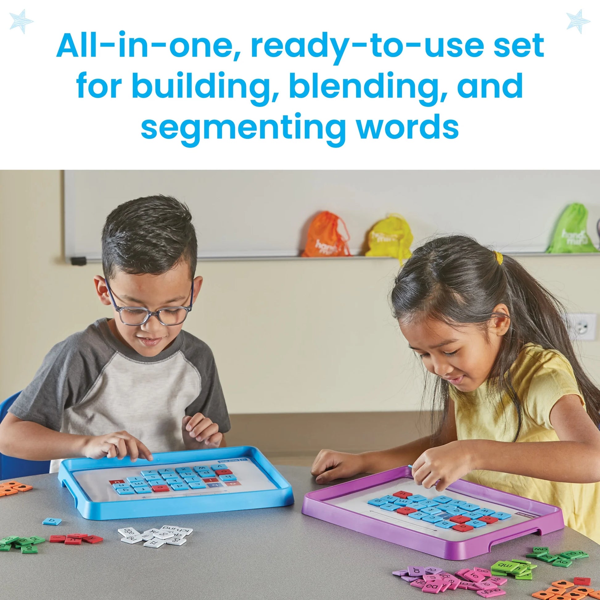 Advancing Phonics Word Work Small Group Set, Elementary Reading Manipulatives, Ages 5+