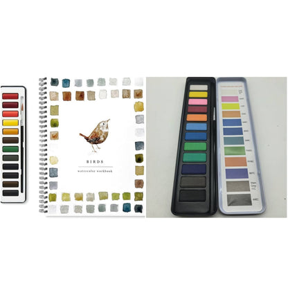 Portable Home Watercolor Exercise Book For Beginners