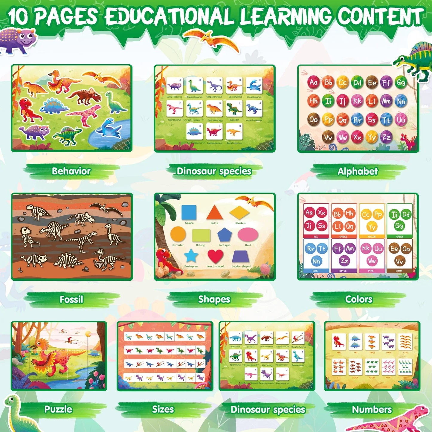 Montessori Learning Toys for Toddler, Educational Busy Book, Preschool Learning Toys Activity Book, Toys for 1 2 3 4 Years Old Boys and Girls, Christmas Birthday Gifts for 1 2 3 4 5+ Years Old