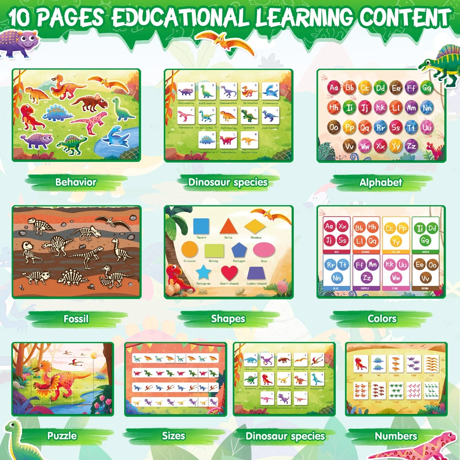 Montessori Learning Toys for Toddler, Educational Busy Book, Preschool Learning Toys Activity Book, Toys for 1 2 3 4 Years Old Boys and Girls, Christmas Birthday Gifts for 1 2 3 4 5+ Years Old
