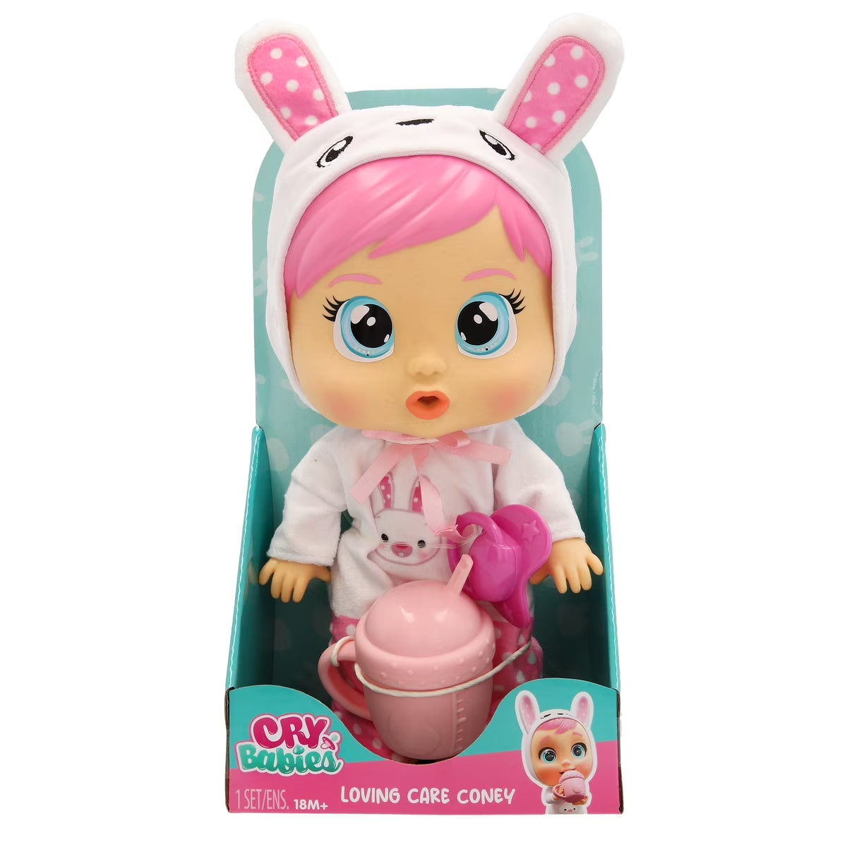 Loving Care Coney 10.4" Baby Doll, Bunny Pajamas
