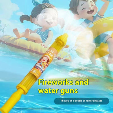 Fireworks Water Gun Children's Toy Pull-out Type - LJ Enterprise