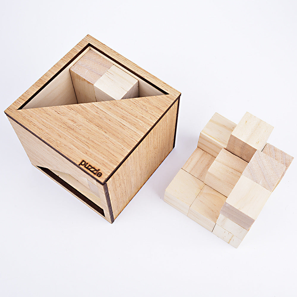 Super Difficult 4l Puzzle 3d Three-dimensional Adult Puzzle Irregular Puzzle