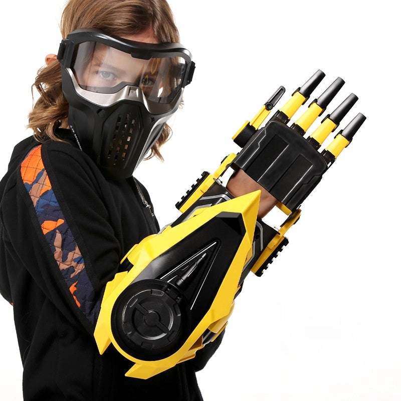 Senyi Wasp Soft Bullet Gun Mechanical Arm Electric Continuous Hair CS Water Bomb Transmitter Battle Children Toy Gun Model - LJ Enterprise