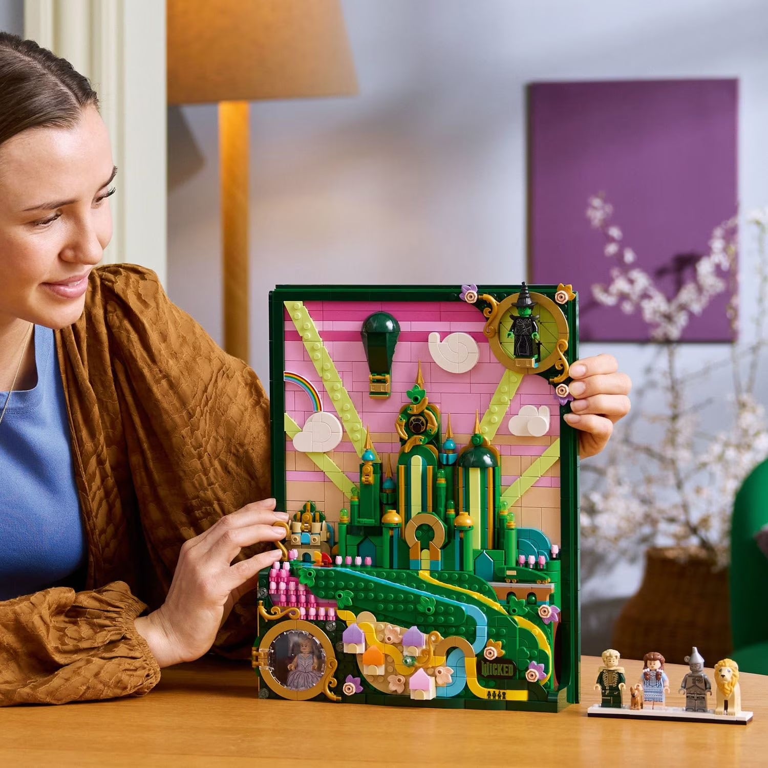 Wicked Emerald City Wall Art for Adults, 1518 Pc.