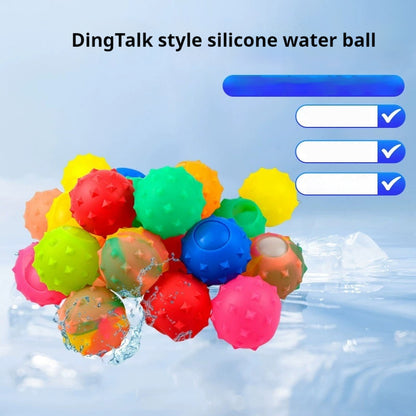 DingTalk Silicone Adhesive Single Hole Water Ball