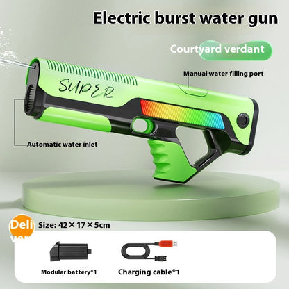 Automatic Feeding Electric Water Gun Children Playing With Water Toys - LJ Enterprise